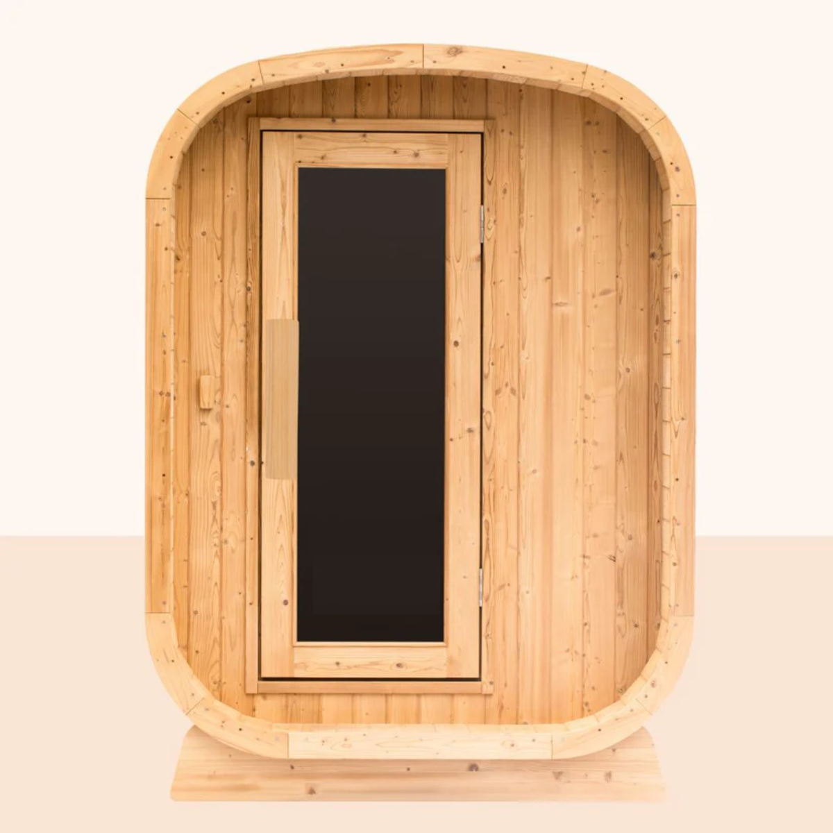 OasisLux 2 Person Barrel Outdoor Infrared Sauna