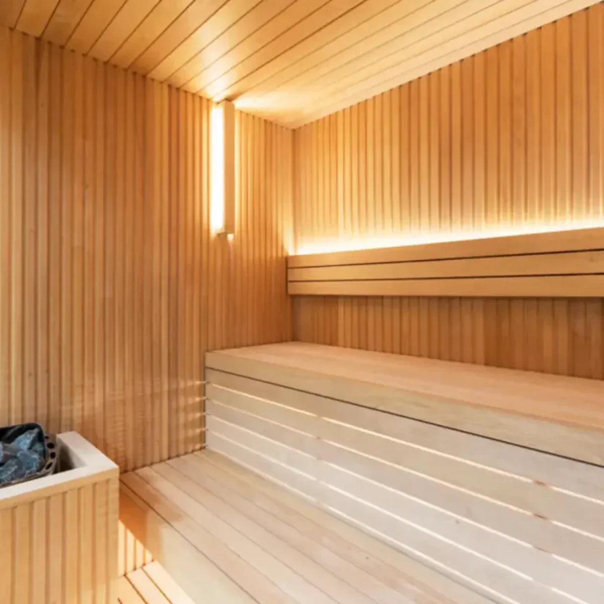 OasisLux Glass indoor sauna
