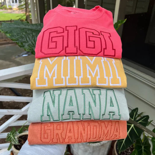 Custom Mom Sweatshirt | Kids' Names on Sleeve
