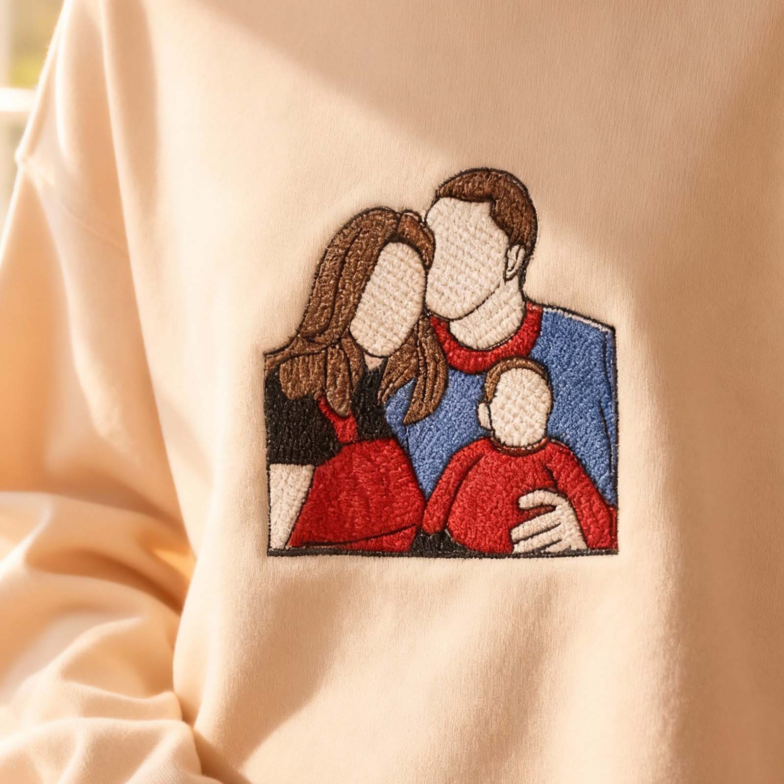 Custom Embroidered Couple Hoodies