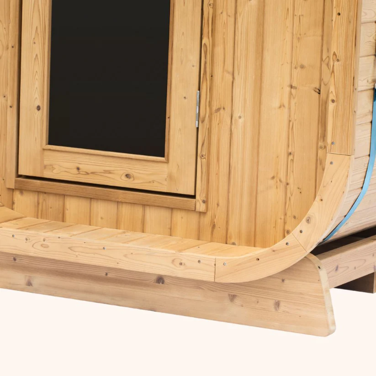 OasisLux 2 Person Barrel Outdoor Infrared Sauna