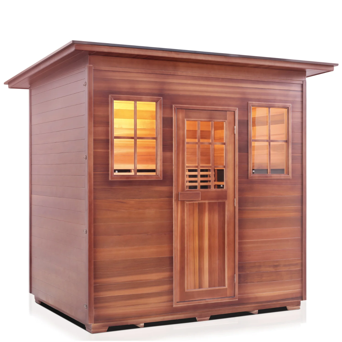 OasisLux Original infrared 5 person outdoor low electromagnetic field sauna