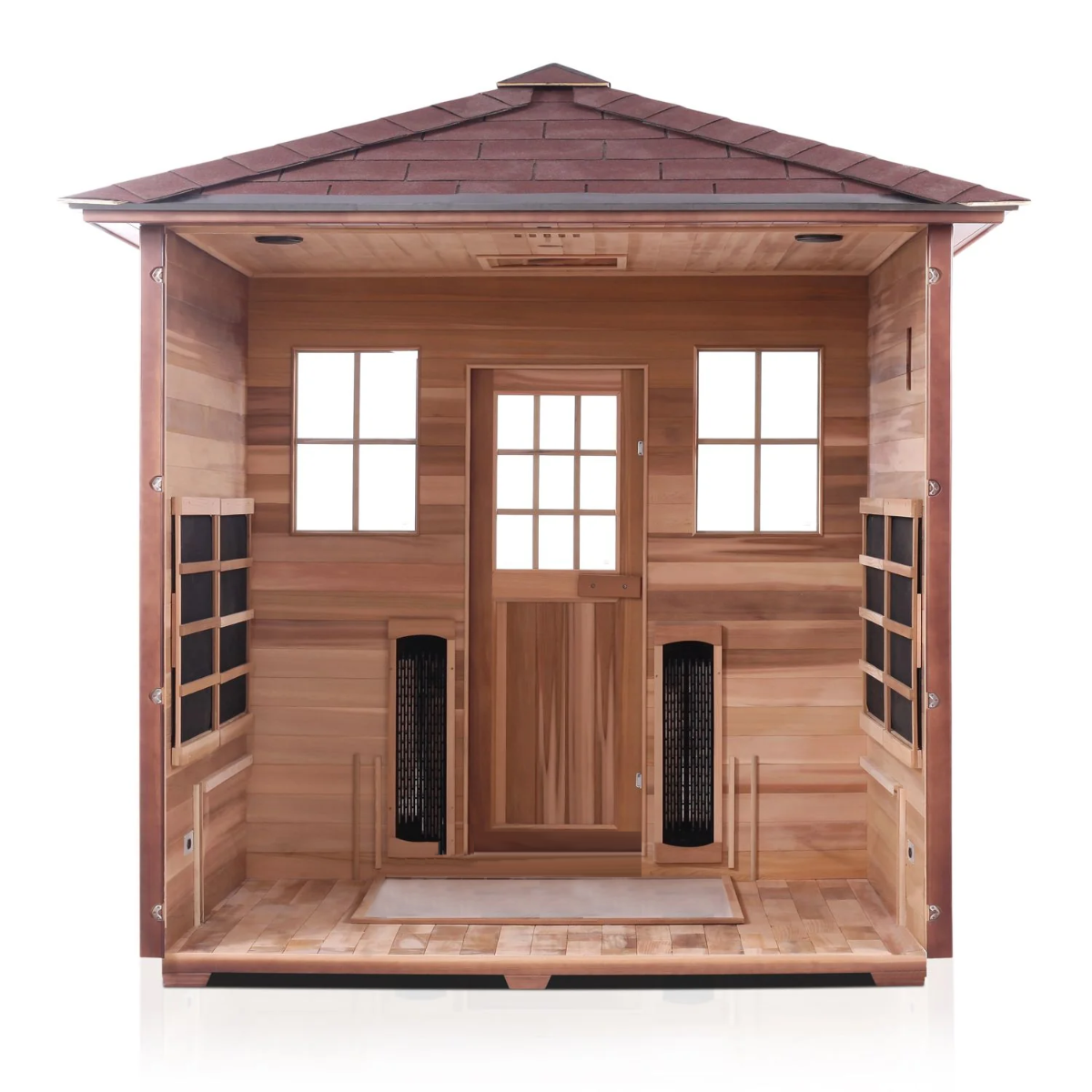 OasisLux Original infrared 5 person outdoor low electromagnetic field sauna
