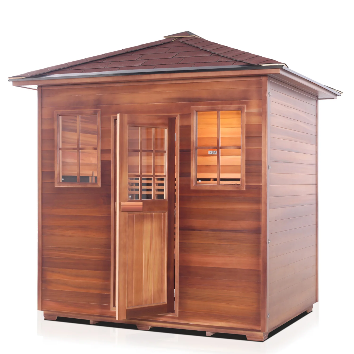 OasisLux Original infrared 5 person outdoor low electromagnetic field sauna