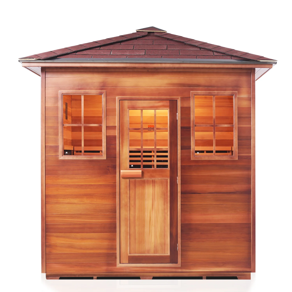 OasisLux Original infrared 5 person outdoor low electromagnetic field sauna