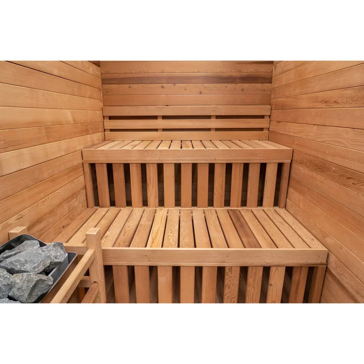 OasisLux Cabin Outdoor Sauna - 4 Person