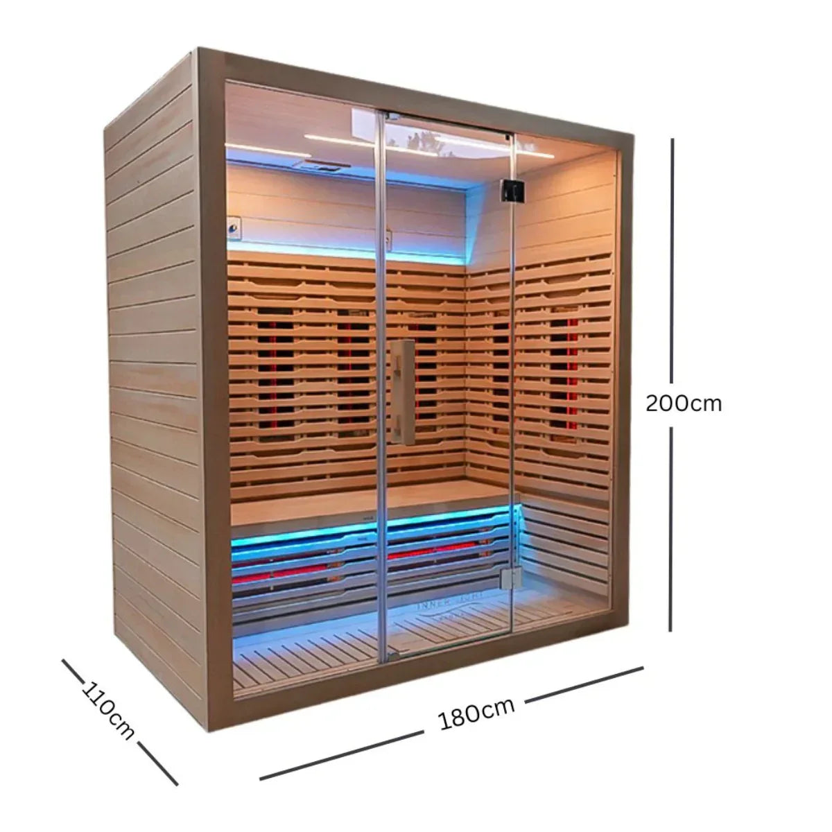 OasisLux 4 Person Full Spectrum Infrared Sauna
