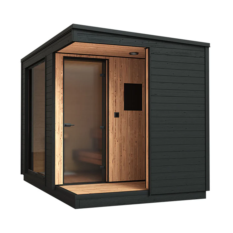 Oasislux Outdoor  Traditional Sauna With Shower System