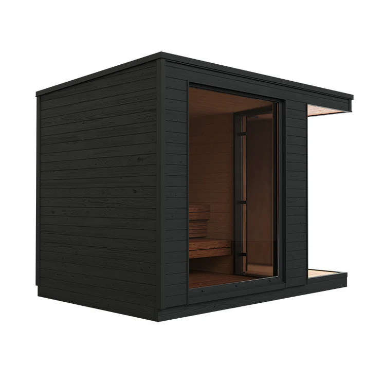 Oasislux Outdoor  Traditional Sauna With Shower System