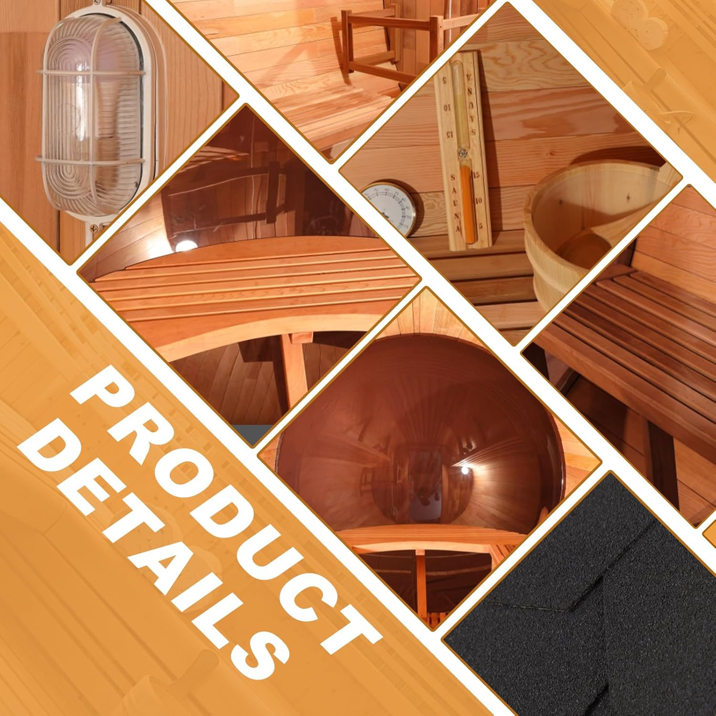 OasisLux  Cedar Barrel Panoramic Sauna: Best Choice for Outdoor Home Sauna