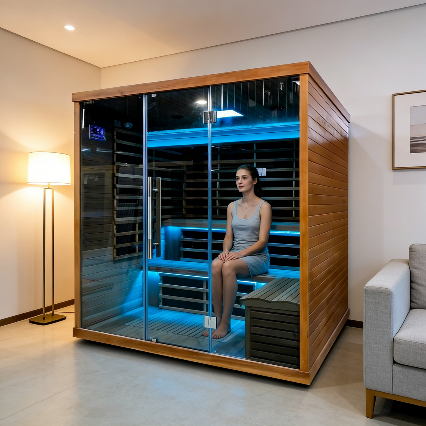 OasisLux High Performance Ultra Low EMF Carbon Far Infrared Sauna
