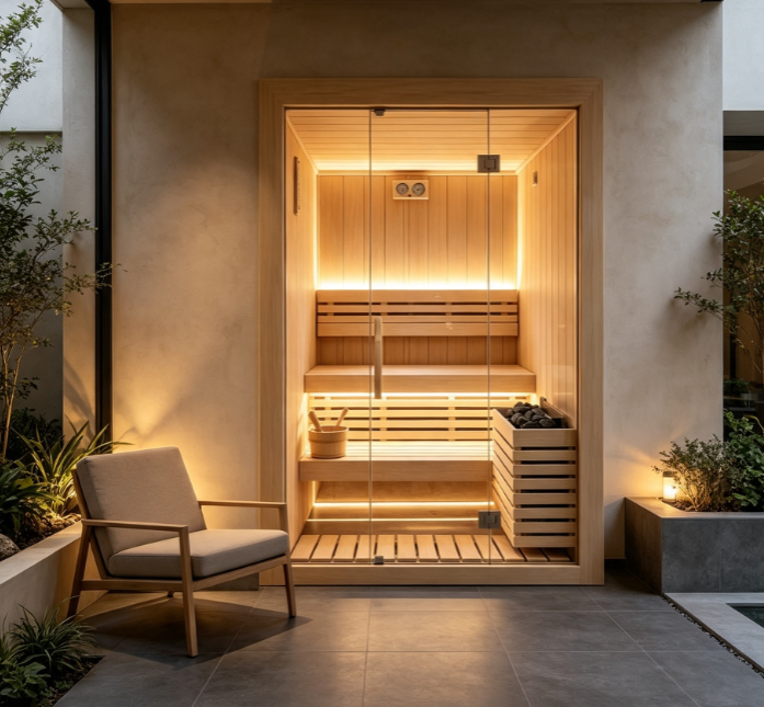Embroed Traditional Indoor Sauna