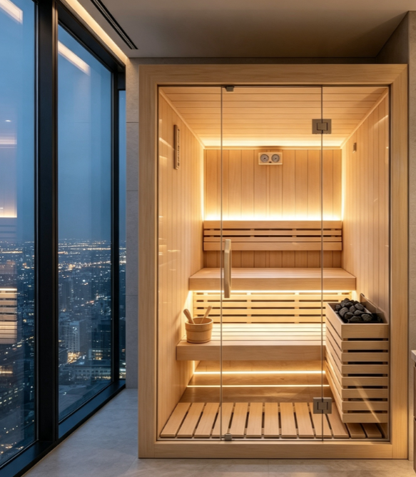 Embroed Traditional Indoor Sauna