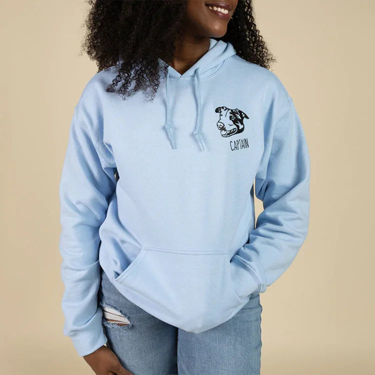 Custom Pet Face Embroidery Wear