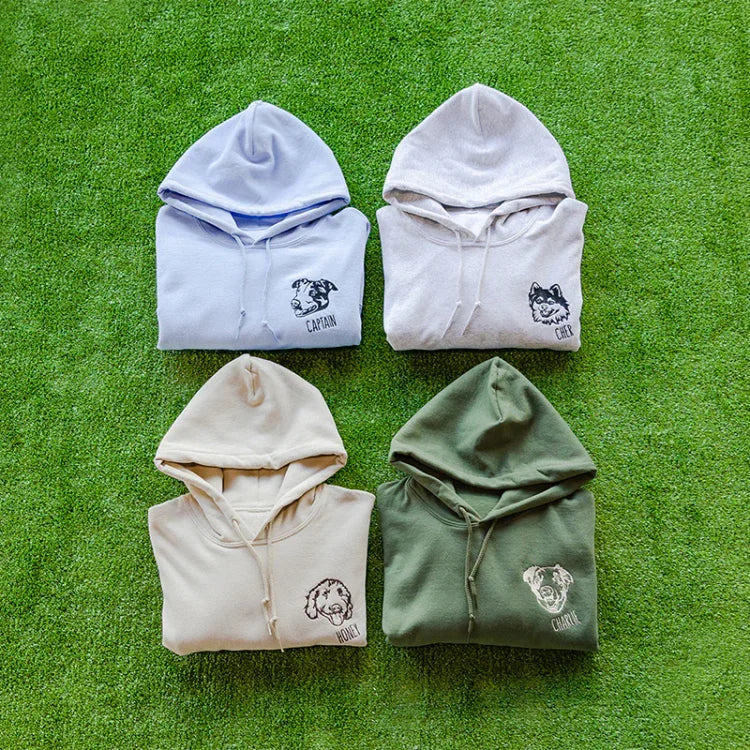 Custom Pet Face Embroidery Wear