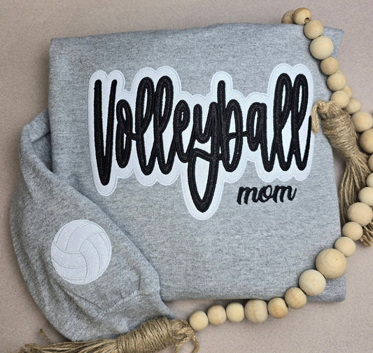 The Glitter Game Day Sweatshirt | Custom Sports Mama
