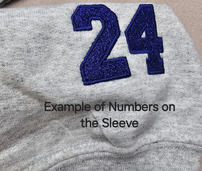 The Glitter Game Day Sweatshirt | Custom Sports Mama