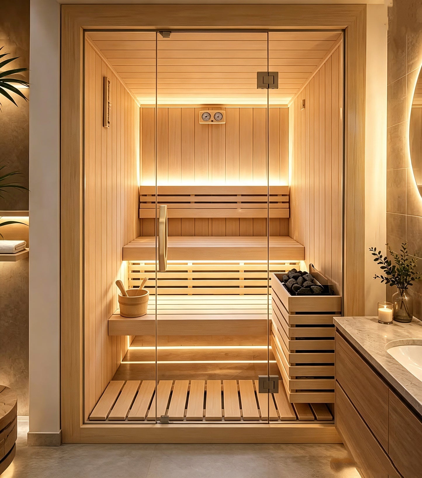 Embroed Traditional Indoor Sauna