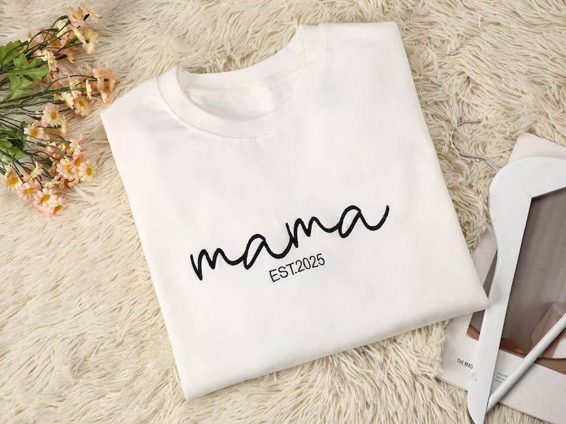 The Embroed Signature Mama Sweatshirt