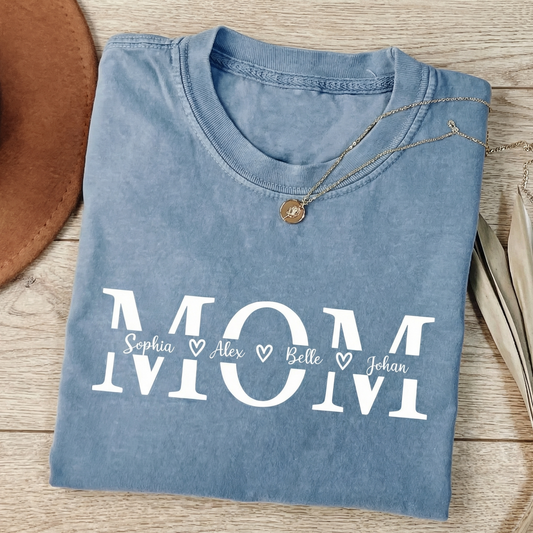 Custom Mama Name T-shirt | Mother's Day Edition