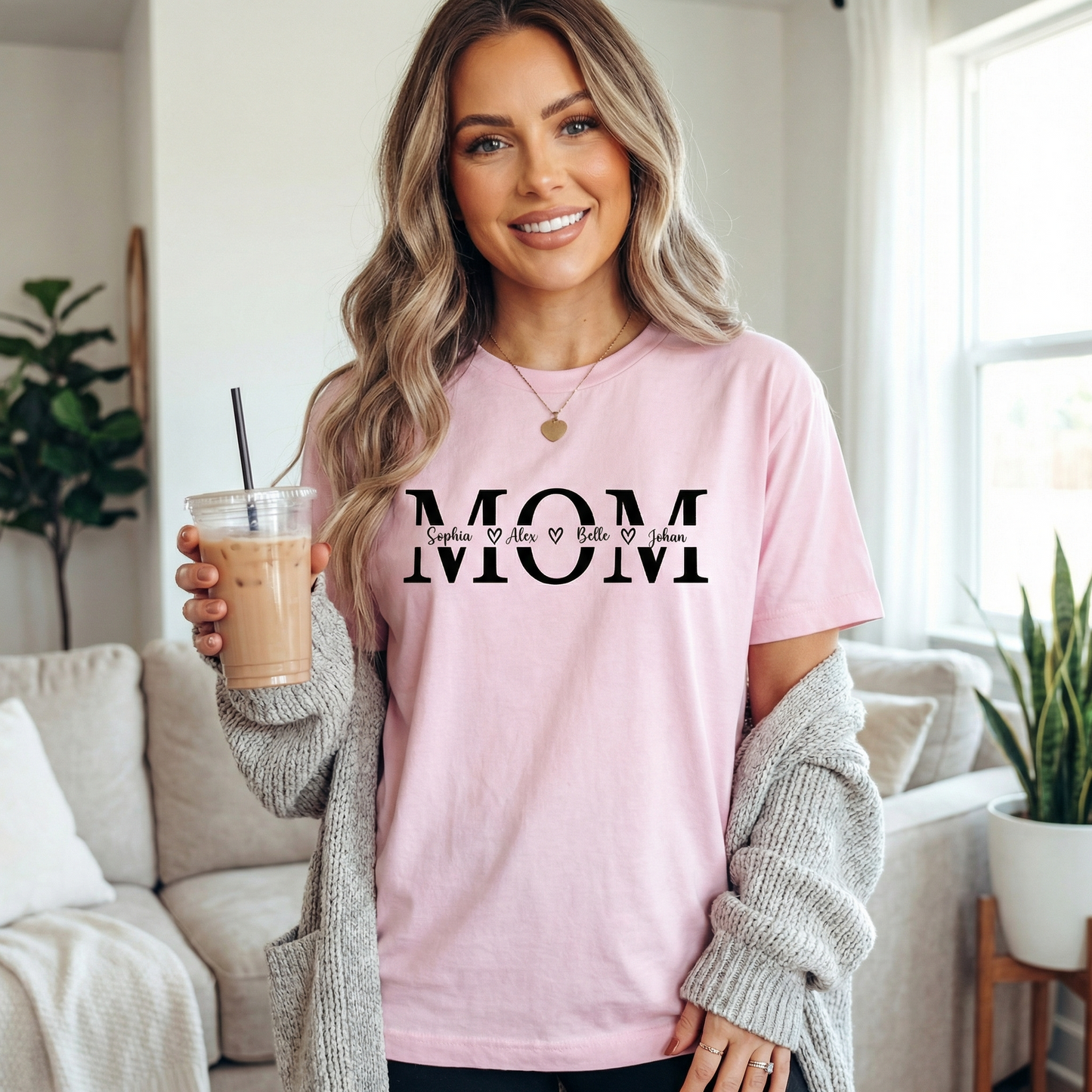 Custom Mama Name T-shirt | Mother's Day Edition