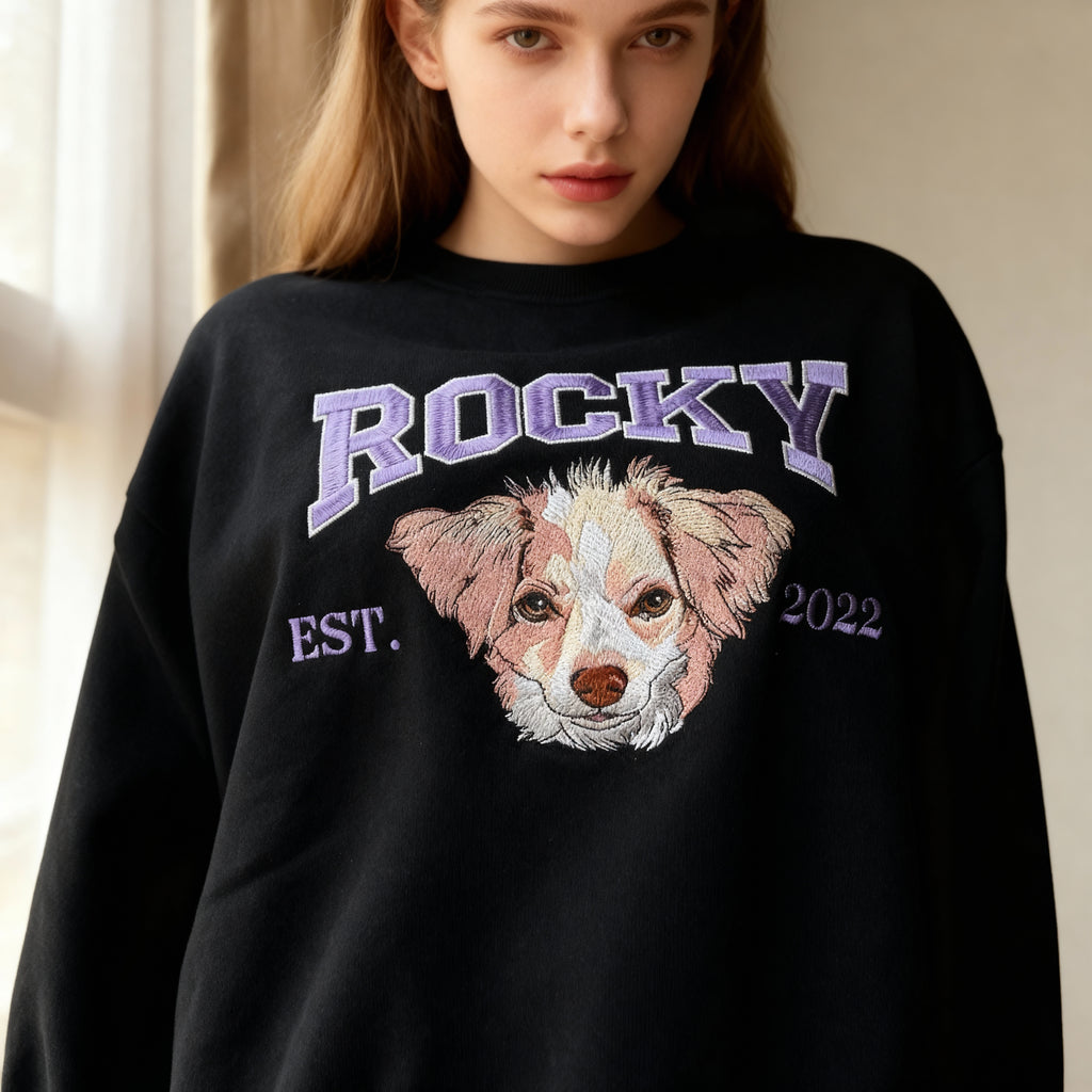 Custom Embroidered Pet Hoodies