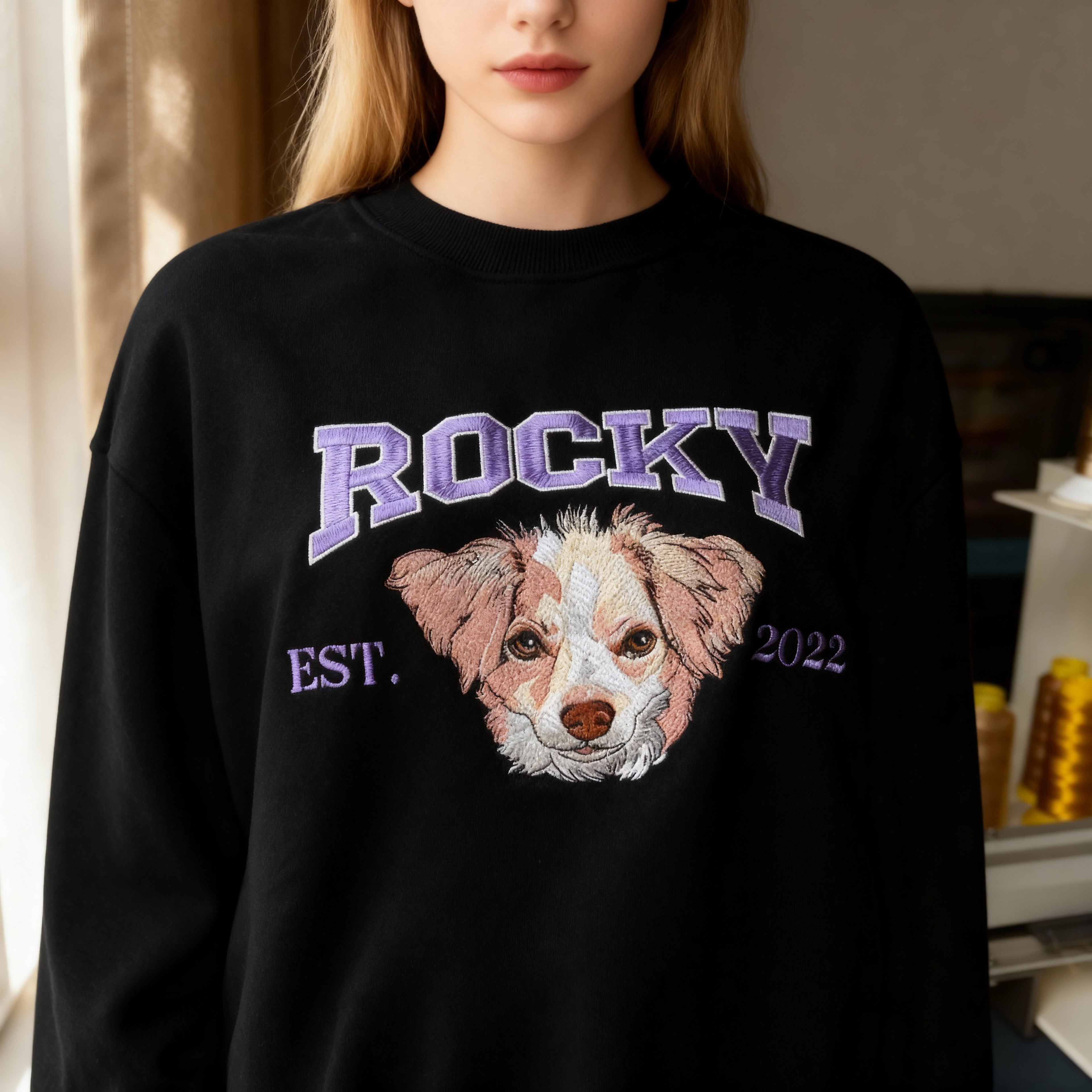 Custom Embroidered Pet Hoodies