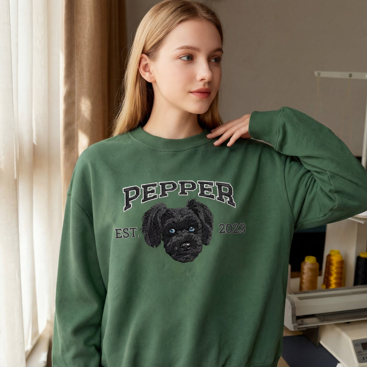 Custom Embroidered Pet Hoodies